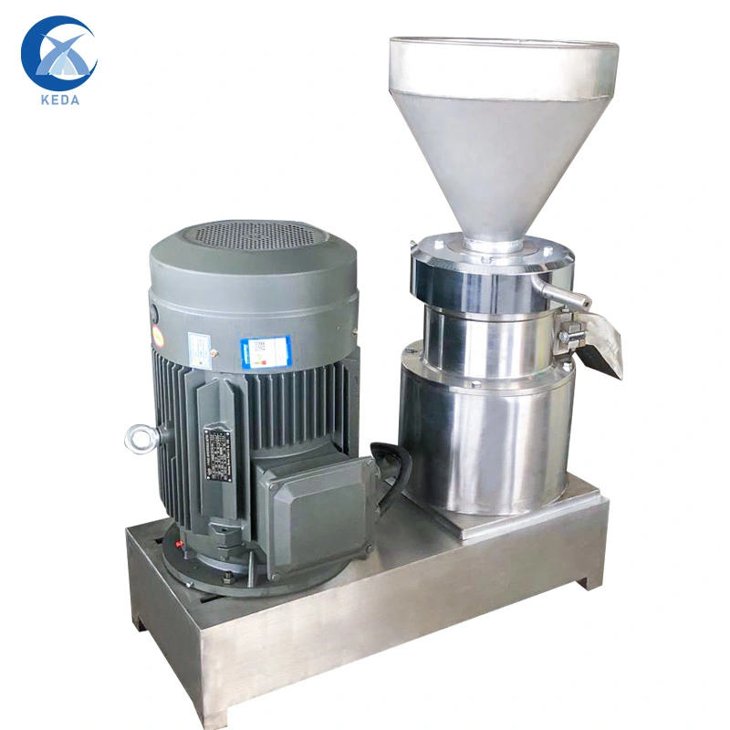 Horizontal Paste Colloid Mill Machine Groundnut Paste Grinding Machine