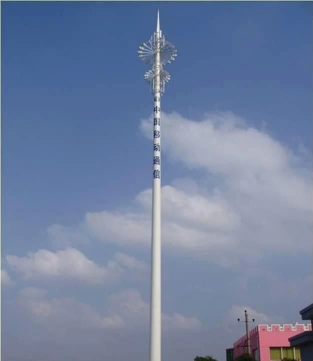 Hot DIP Galvanized Steel Tube Tower for Communication