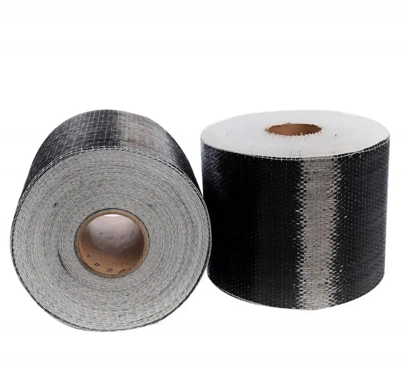 High Strength Structure Strengthening Carbon Fiber Fabrics for Bridge Reinforcement Civil Engineering Cfrp Wrap Cloth