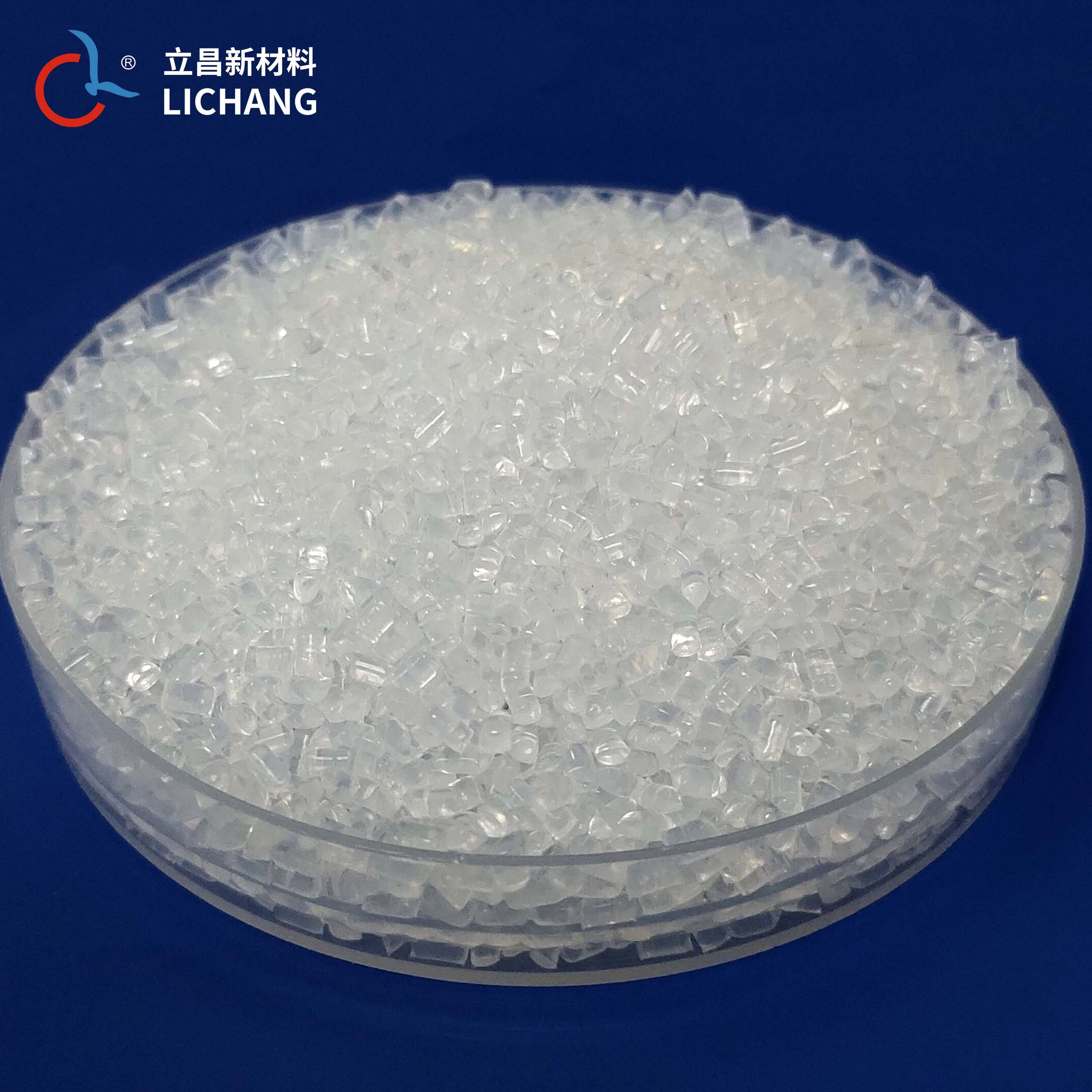 ETFE Transparent Granules Fluoropolymer Pellets Ethylene Tetra Fluoro Ethylene Lichang