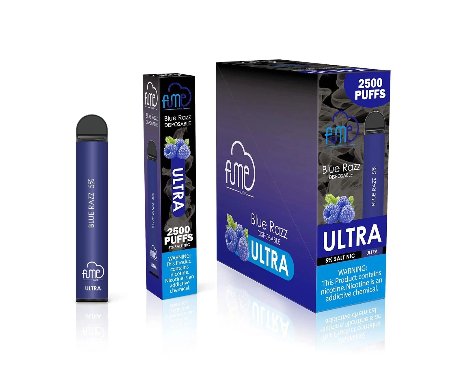 Blätterteig 2500 Fume Ultra 8ml vorgefüllt Saft 1000mAh 31flavors Stift Pod Elektronische Zigarette Einweg Vape