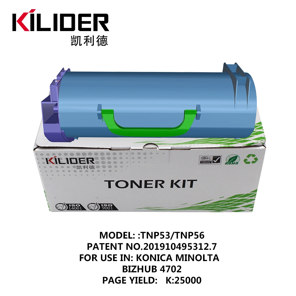 Nuevo producto Kilider tóner compatibles PNT55 Pnt58 Para Konica Minolta