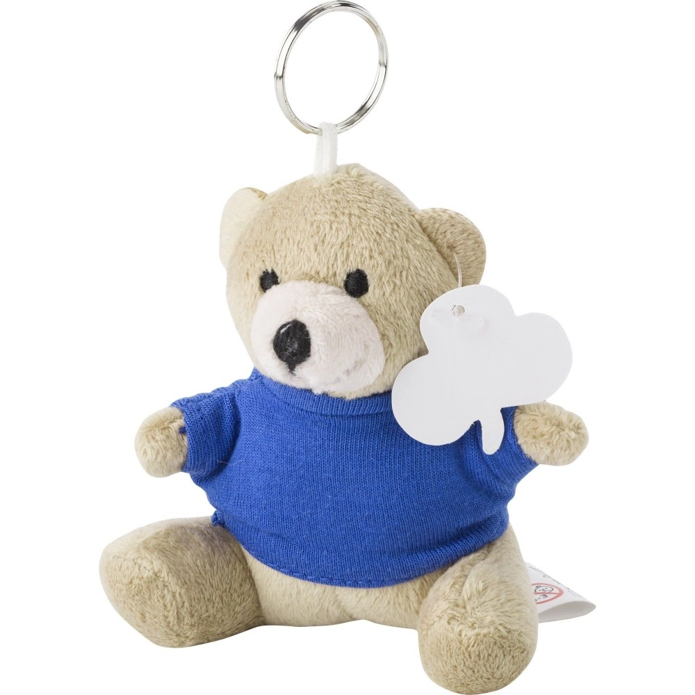 Classical Teddy Bear Keychain Plush Soft Stuffed Custom Toy with T-Shirt