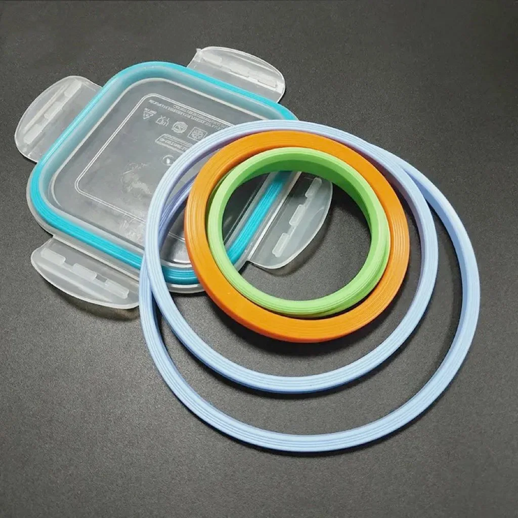 Food Grade Crisper and Meal Box Silicone Sealing Rings for Preservation Box