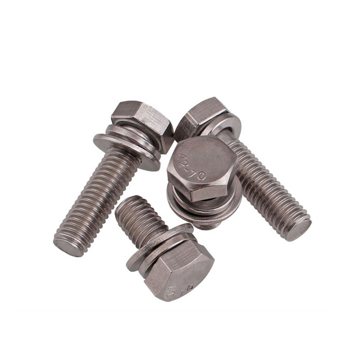 Hex Head Phillips Drive Sems Screw with Spring and Flat Washer 20% off