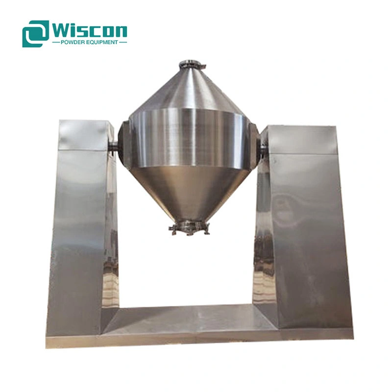 Polymers Resin Plastics Food Rotating Cone Drum Tumble Powder Mixer Blender