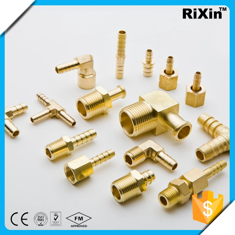 Brass Hose Barb Fitting Quick Connector Brass Metric Barbed Male Hose Fittings