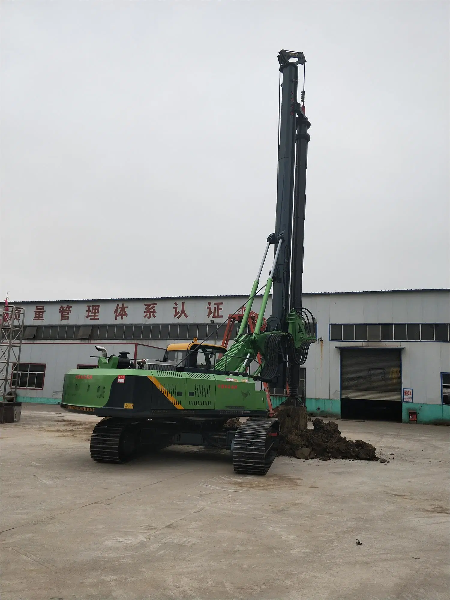 Mechanical Powered Head Big Torque Heavy Duty Truck Mounted Engineering Drilling Machine