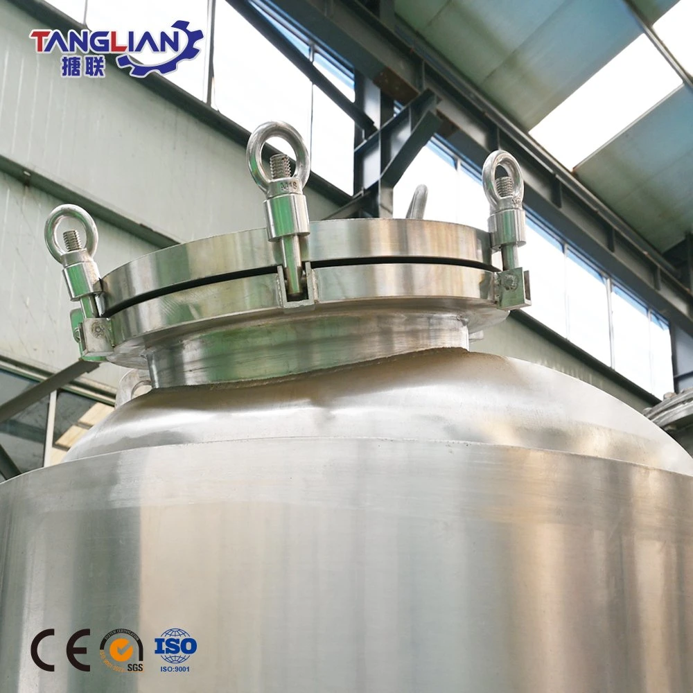 GMP Standard Pharmaceutical Process Vertical Stainless Steel Storage Tank