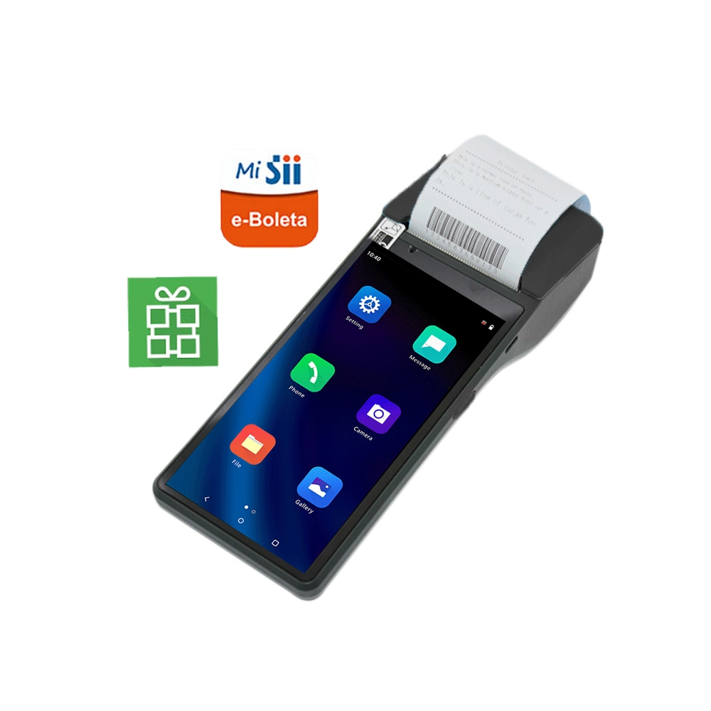 Android 10.0 New Powerful Billing POS Machine with 2D Barcode Scanner 58mm Printer (Z300)