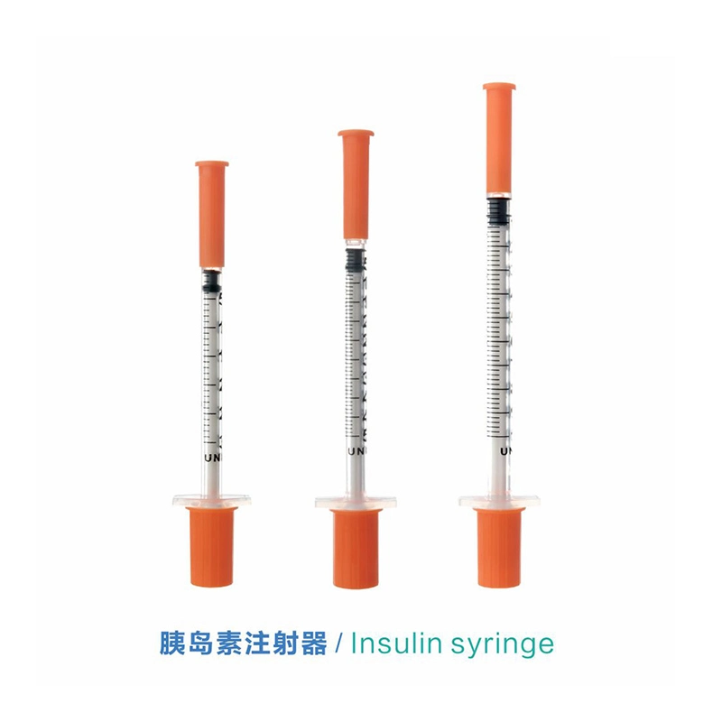 0.3ml/0.5ml/1ml Disposable Insulin Syringe with Needle