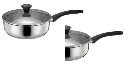 Utensílios de cozinha caçarola e frypan Aço inoxidável panelas com cabo Bakelite