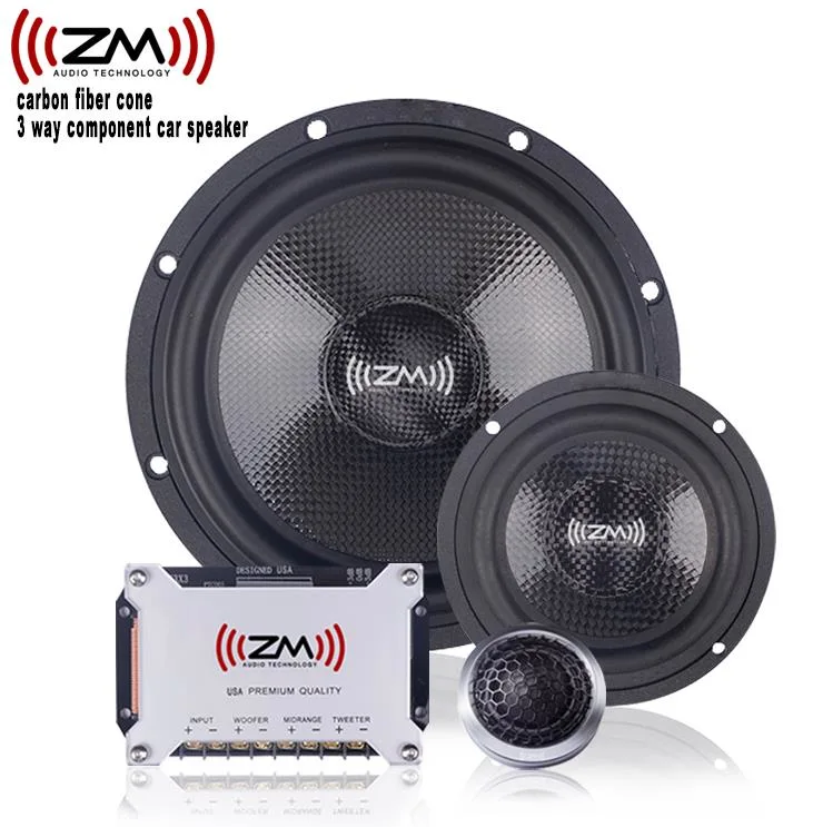 Alto-falante para carro profissional ALTIFALANTE SUBWOOFER de 3 vias