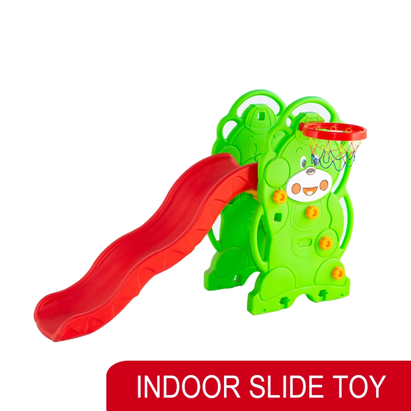 Jogo Infantil Equipamento de Playground Indoor Escorrega de Animais para Crianças.