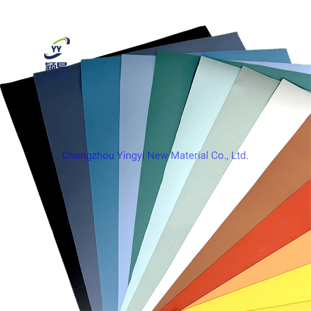 Yingyi Plastic Decorative Interior PVC Film Solid Color Eco-Friendly Material for Wall Panel Furniture Door