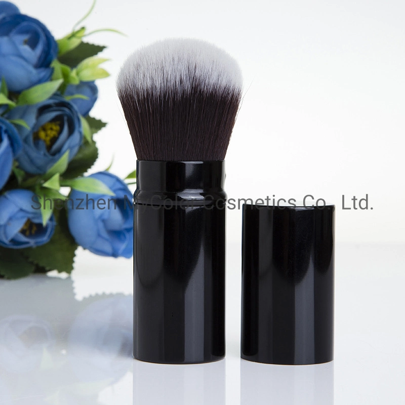 Bb Creme Kabuki Portable Single Make-Up-Bürste Mann-Made Faser Haar Einziehbare Bürste