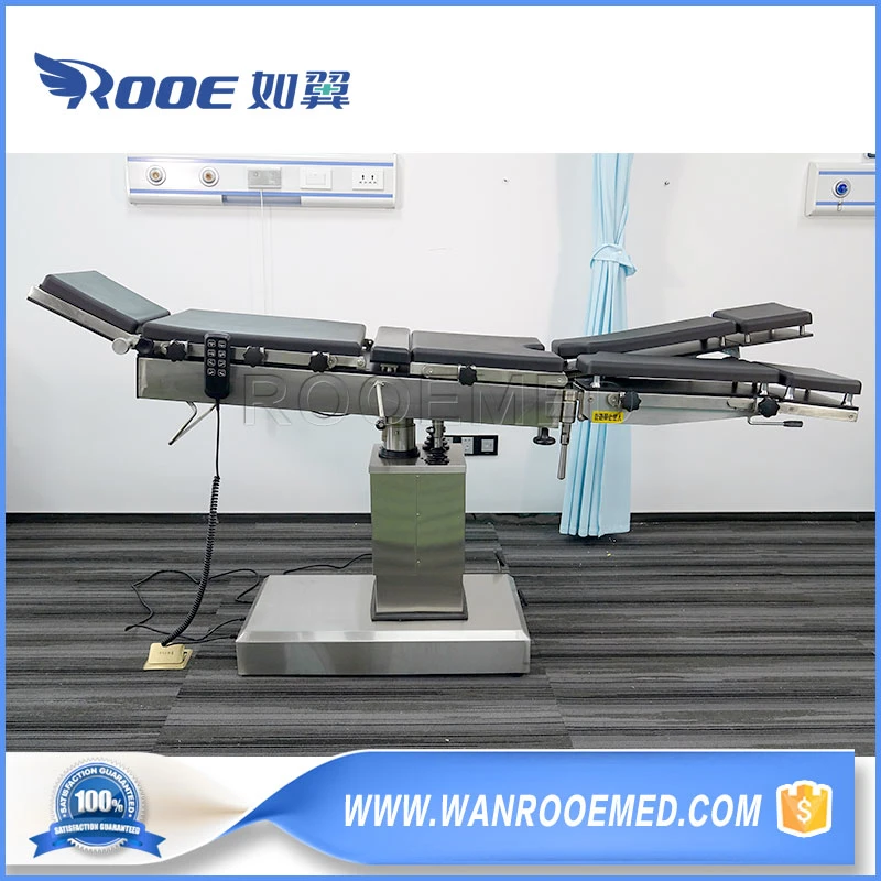 Aot8801A Medical Orthopedic Surgery C-Arm Compatible Electric Surgical Operating Table with Waist Bridge