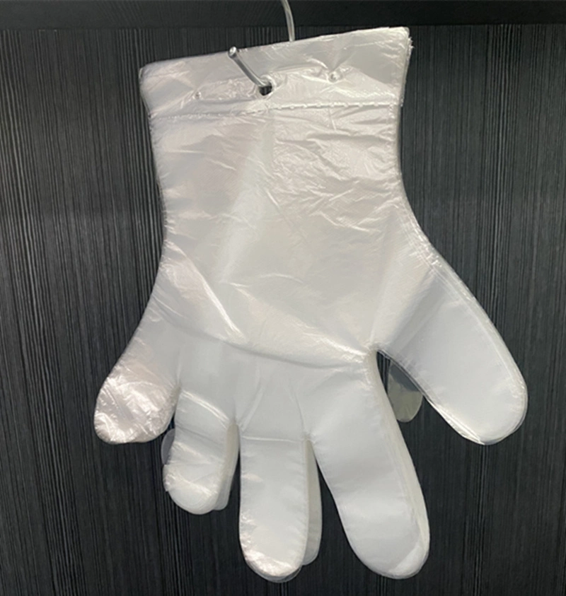 Gants jetables en plastique PE des gants de sécurité HDPE/LDPE/TPE/CPE/EVA Gants