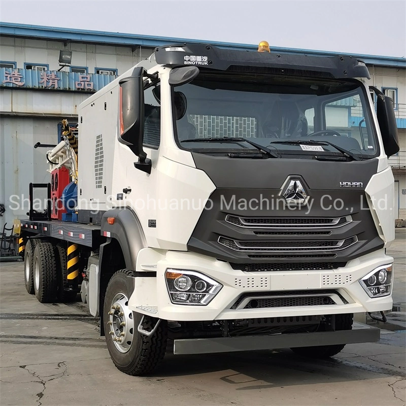 Tiefe 600m LKW montiert Bohrloch Bohrmaschine für Wasser verwendet Gut mit Autoloader/Wasserbrunnen Bohranlage und DTH Bohranlage Zum Verkauf