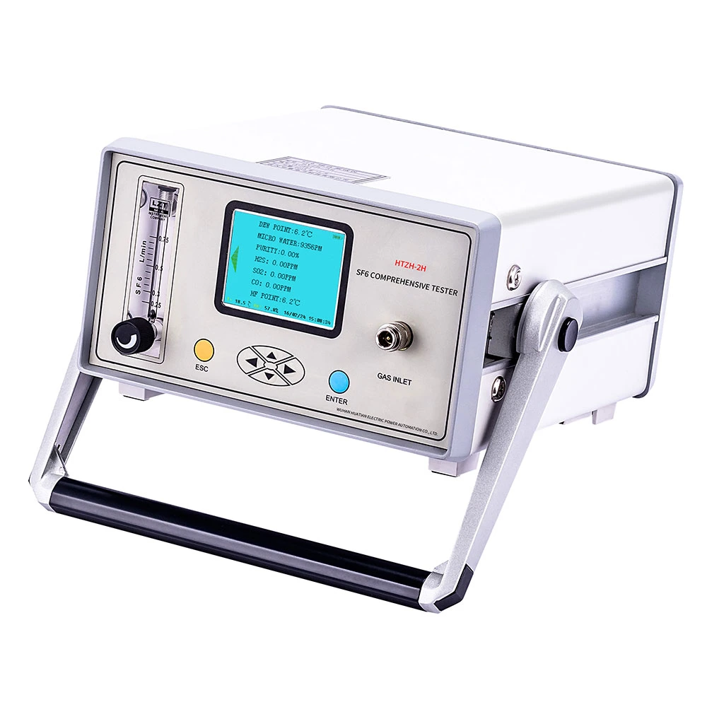 Htzh-2h Portable Sf6 Dew Point Analysis Tester with Temperature Compensation Function