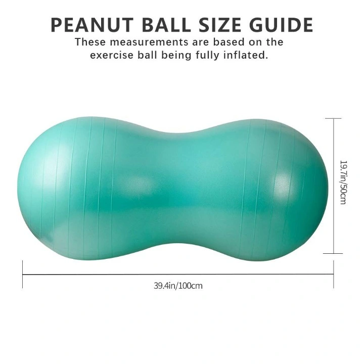 Gym Equipment PVC Hot Sale Peanut Ball Labor Therapy Core Strength Fitness