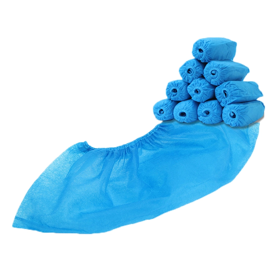 Surgical Medical Nonwoven or PE Disposable Shoe Cover