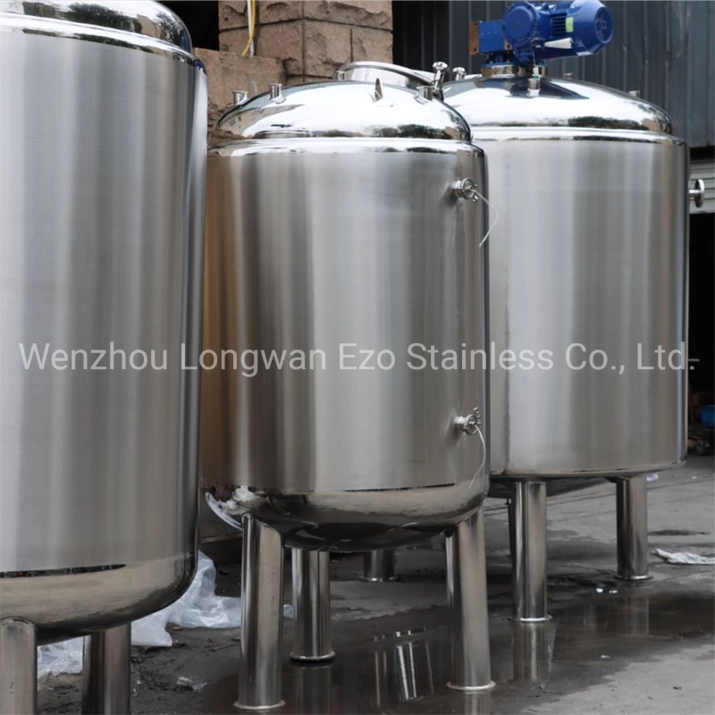 Stainless Steel Sanitary Grade Pressure Vacuum Dairy Insulation Milk Tank