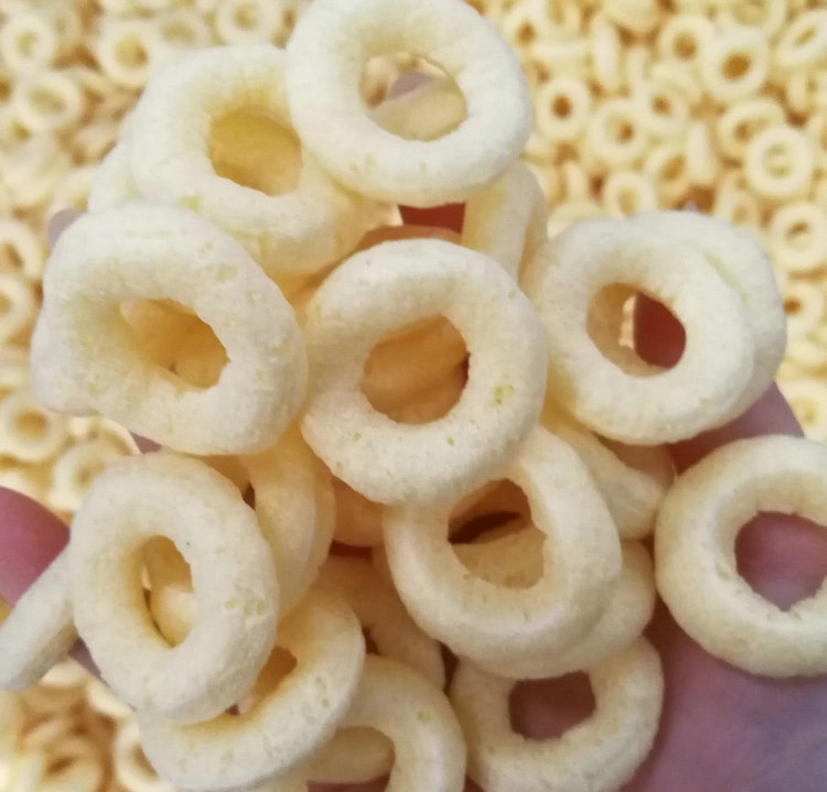 2023 Hot Sale Puff Ring Snacks Process Line