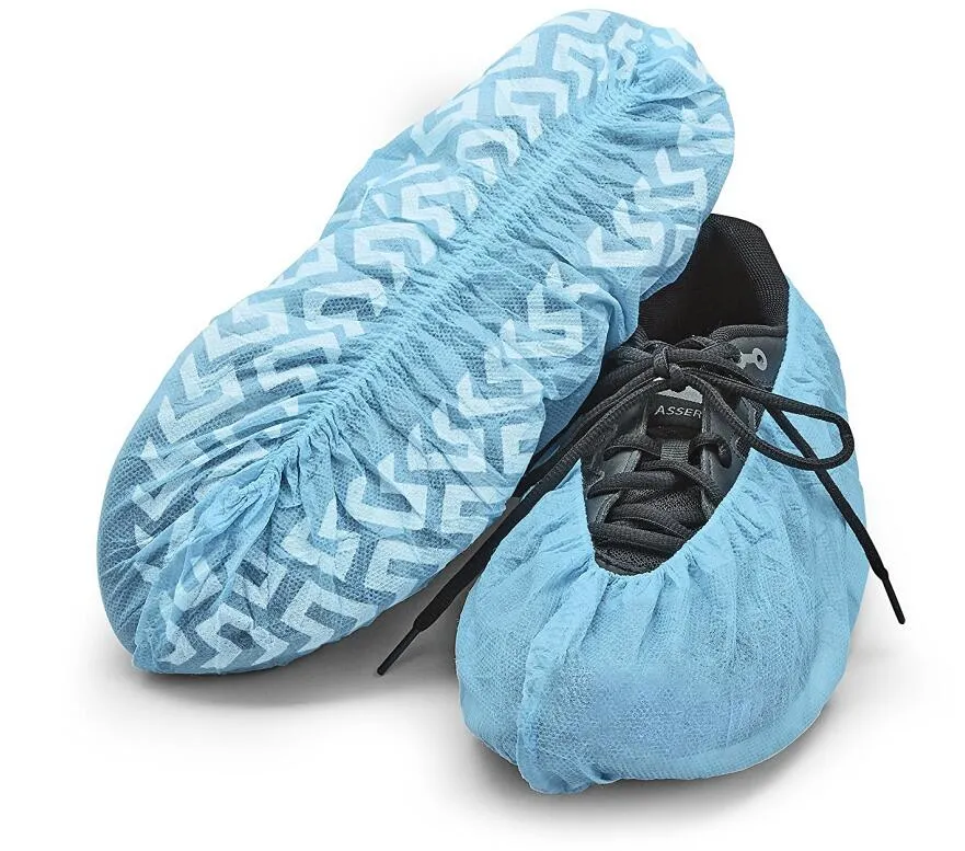 Water & Skid Resistant Disposable Non Woven Shoe Covers