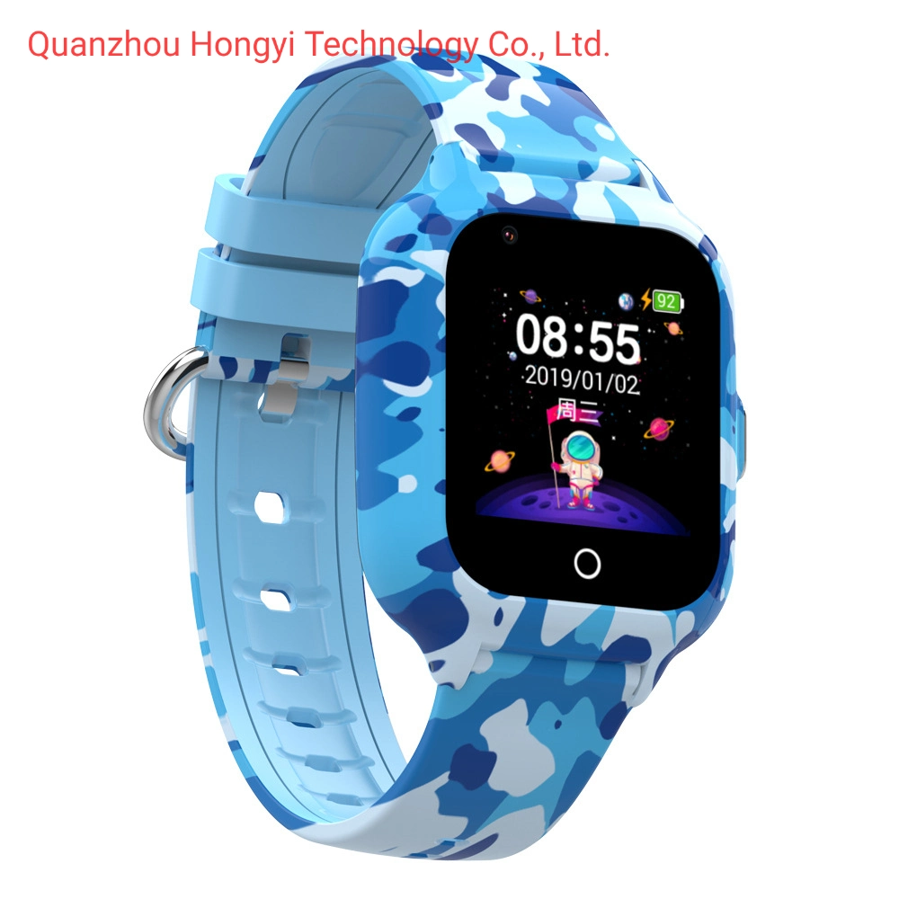 2022 Nuevo producto Smart Kids reloj teléfono inteligente de seguimiento de la LBS Anti-Lost Pulsera Reloj de pulsera GPS 2g para niños