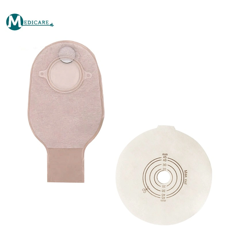 Fabricante de bolso mala direta com colostomia de 60 mm com clipe Colostomia Kit