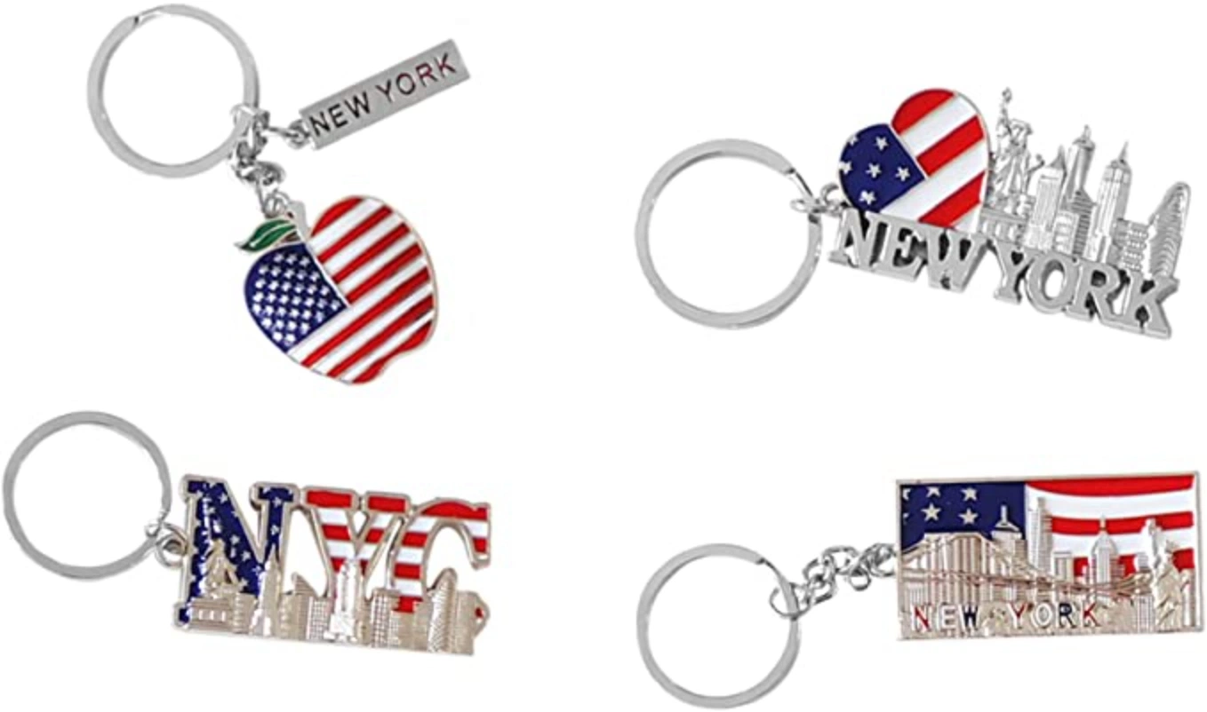 Wholesale/Supplier Promotion Gift Ny Landmark Enamel Colorful Printing Bottle Opener Landscape Keychain