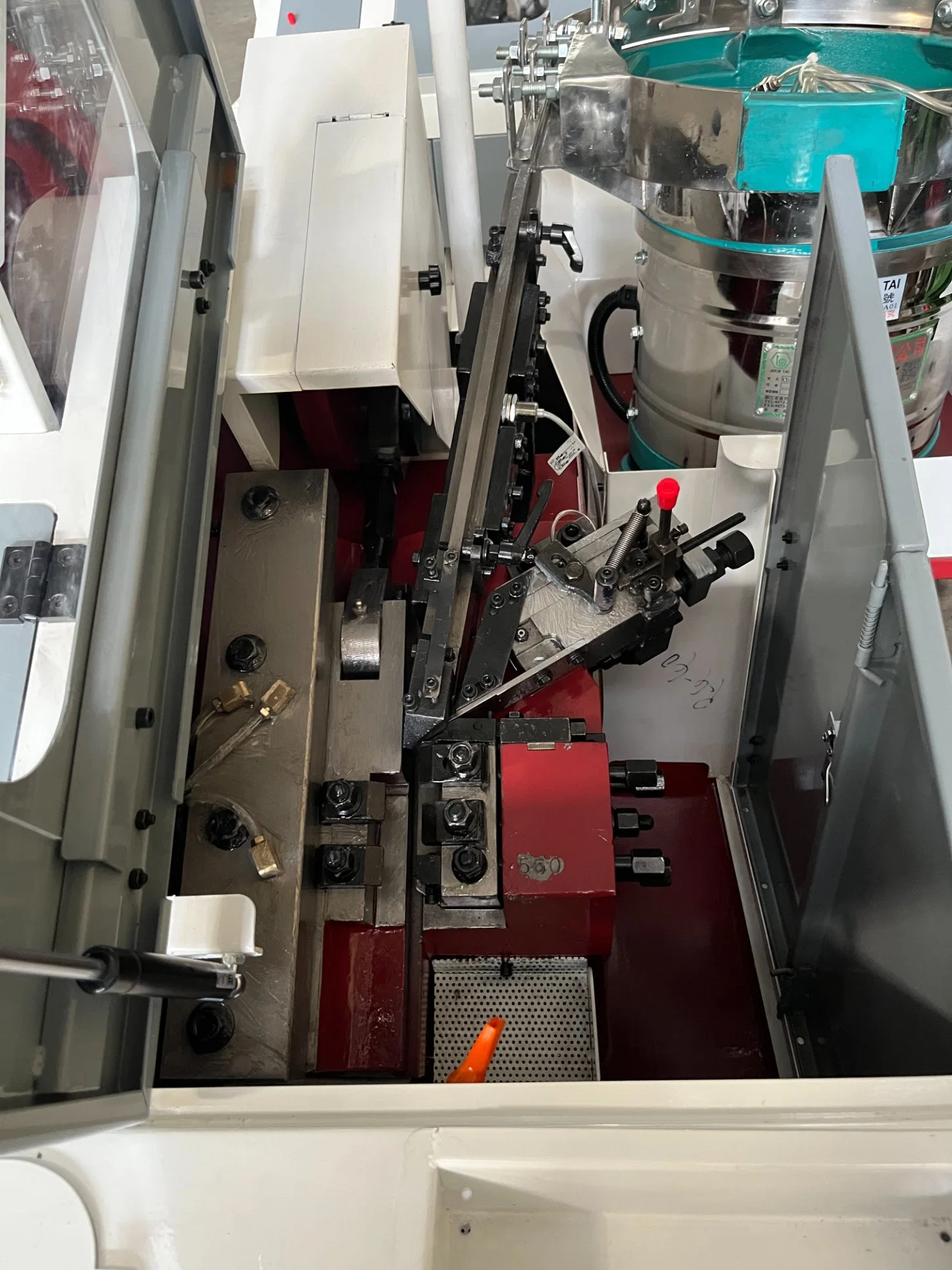 Screw Threading Machine Vibrator Feed Type Threader Machine Made in China