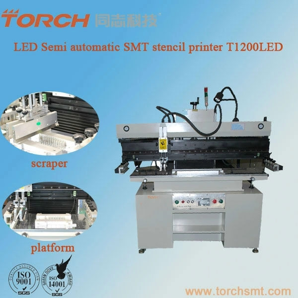Torch Desktop LED Solder Paste Screen Printer/ Stencil Printer T1200LED