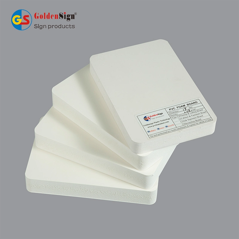 Goldensign Eco Friendly Building Material Rigid PVC Foam Sheet