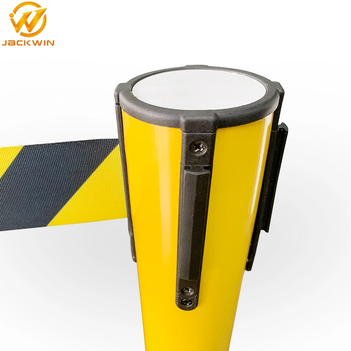 Museum Exhibition Barrier Stanchion Airport Retract Belt Stanchion Queue Stanchion Retractable Belt Stanchion