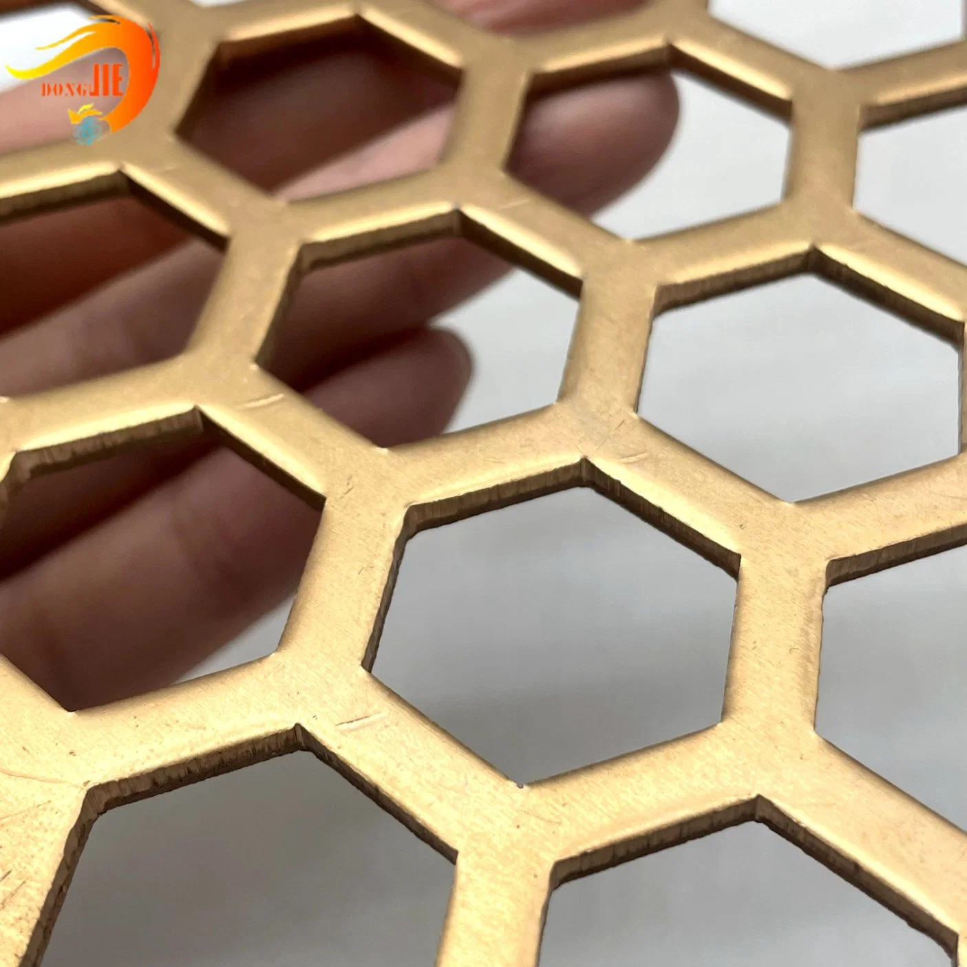 Corrosion Resistance Ceiling Panels Hexagonal Perforated Steel Sheet