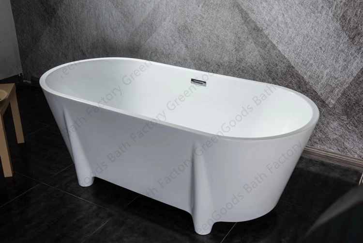 Wholesale/Supplier 1700 mm Adult Acrylic Freestanding Bath Tube From Factory