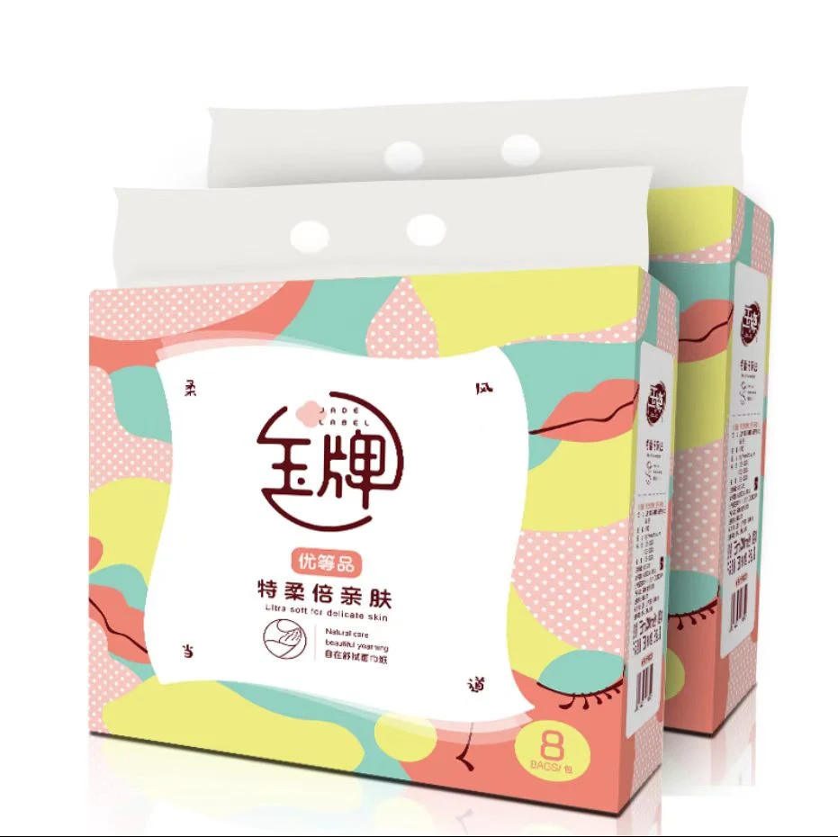 N-Hot Sale High Quality Factory Price Soft and Comfortable Facial Tissue Paper for Home/Office/Public Area