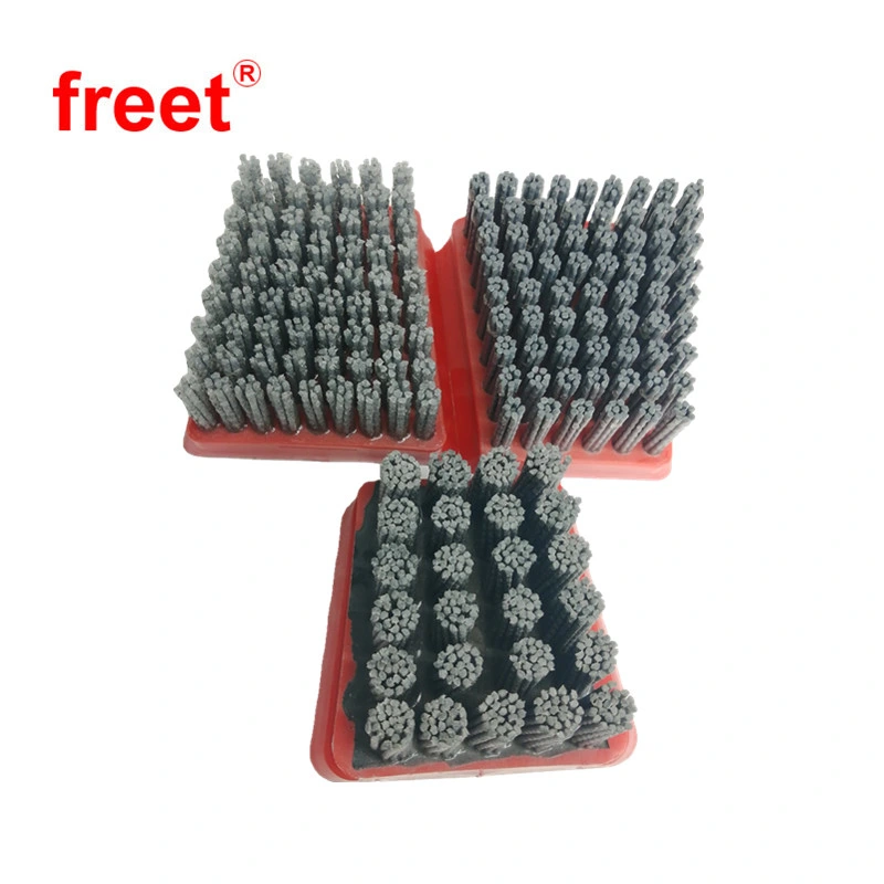 Diamond Abrasive Frankfurt Strengthen Steel Wire Grinding Stone Brush for Marble Granite