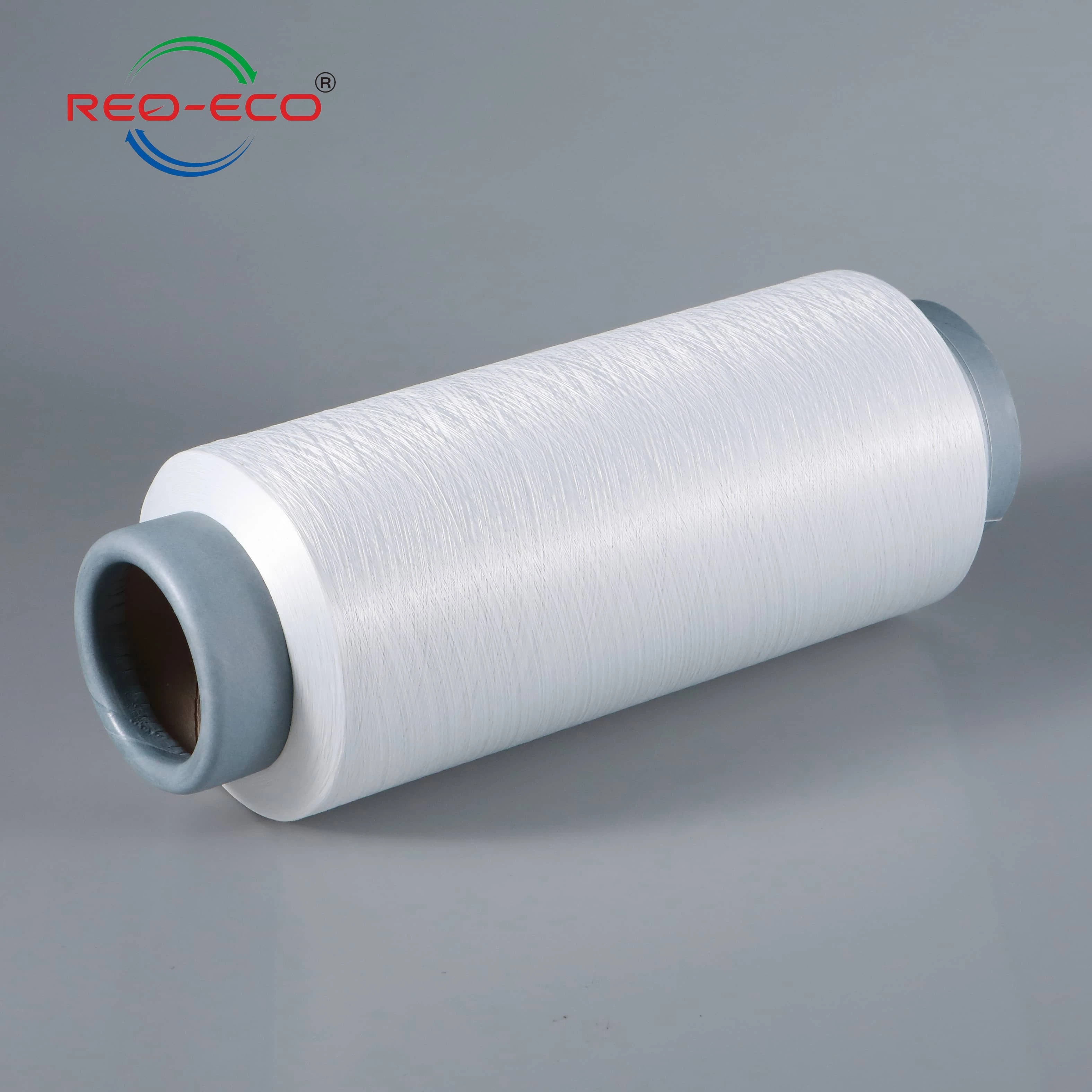POY 100d/144f Eco Natural Recycled Polyester Yarn with Grs Oeko Certificate
