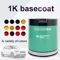 Buena retención de color Pintura para automóviles High Chroma Acrílico Auto Paint Kuchen HS 1K Tranparant amarillo (amarillo orgánico) K128