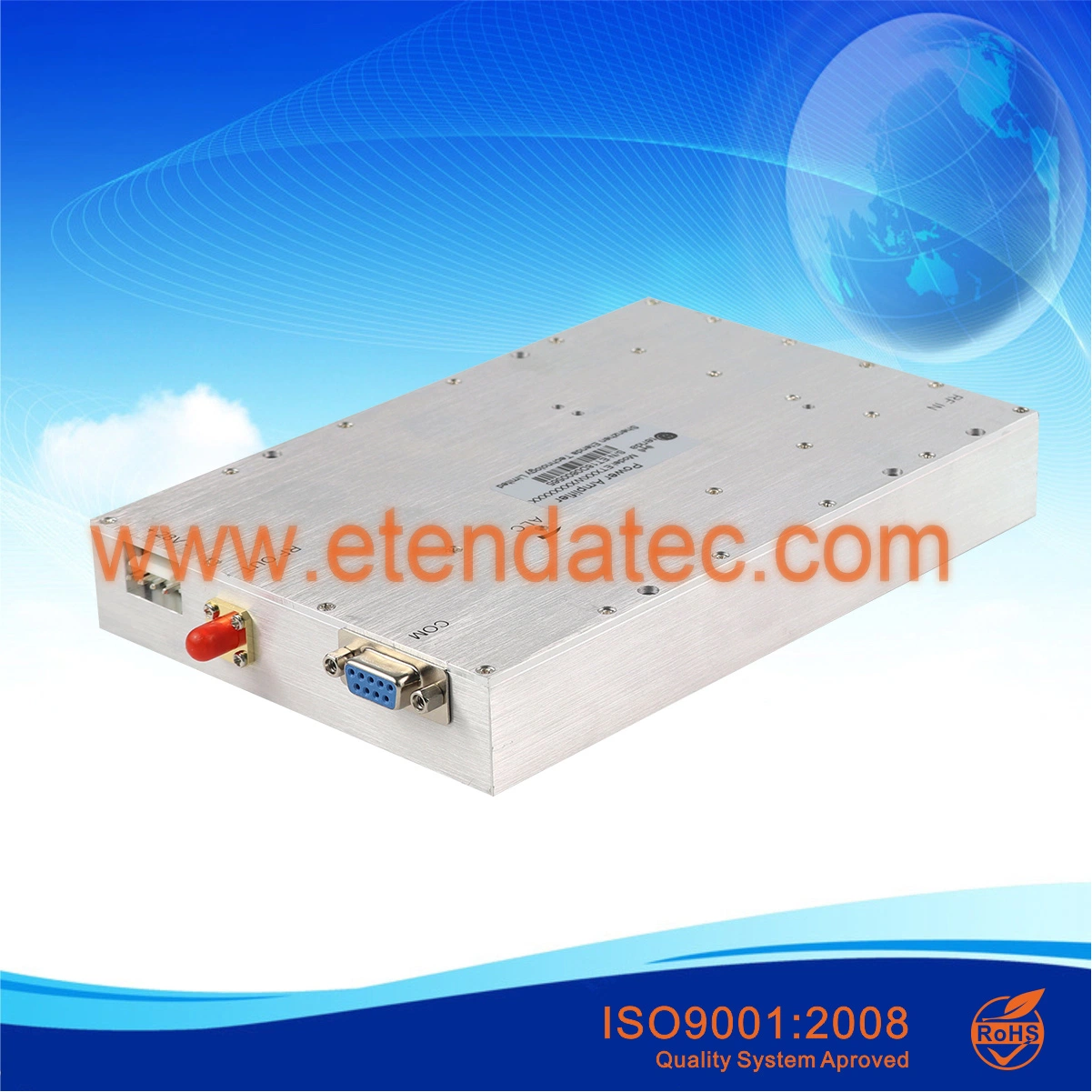 50W 500MHz to 3000MHz GaN Solid State Broadband RF Power Amplifier