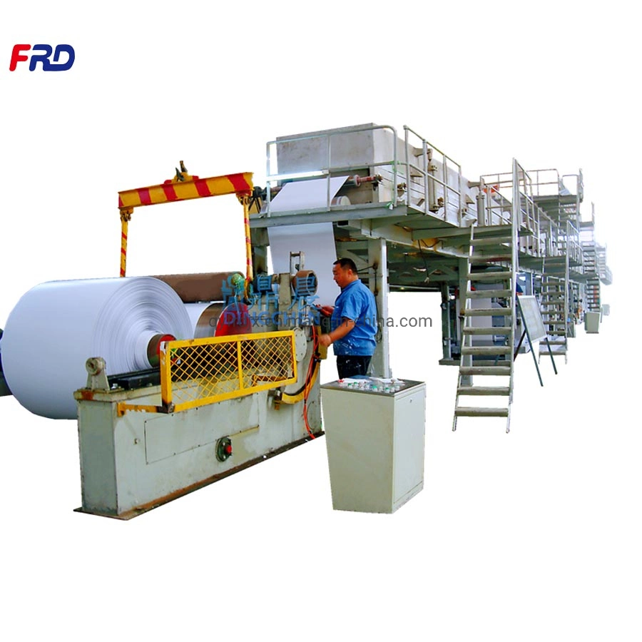 101 High quality/High cost performance  1092 mm 10t/D Office A4 Copy Paper Making Machine Paper Product Making Machinery Paper Mill Plant Office Copy A4 Paper Making Notebook Making