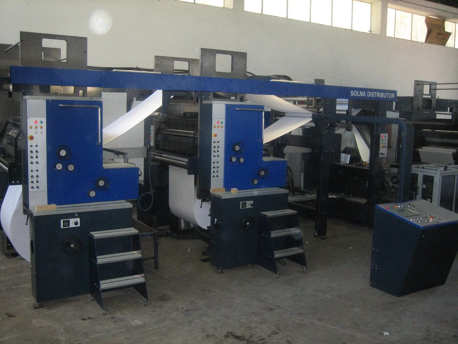 Solna D300b-F300b Book Web Printing Machine with Cutoff 578