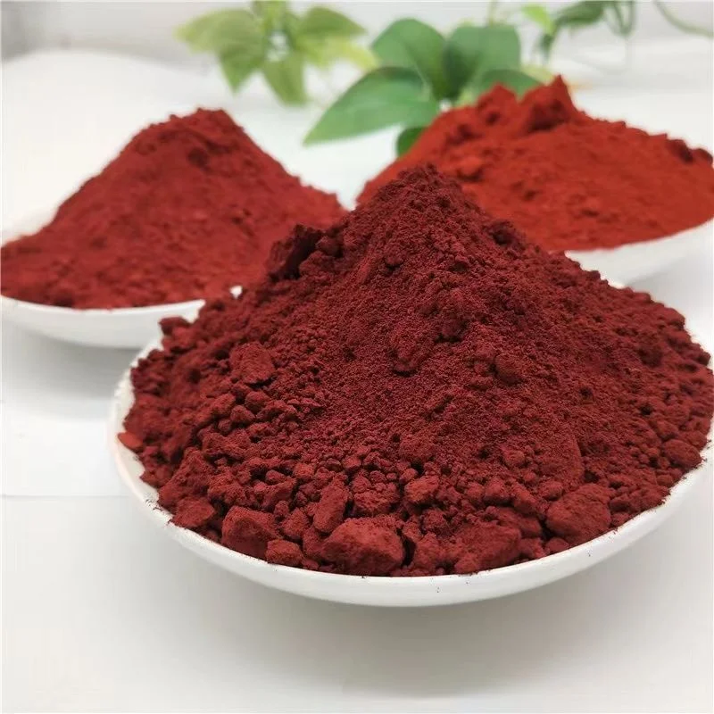 Poudre de pigment rouge brun haute température pour glaze céramique Application