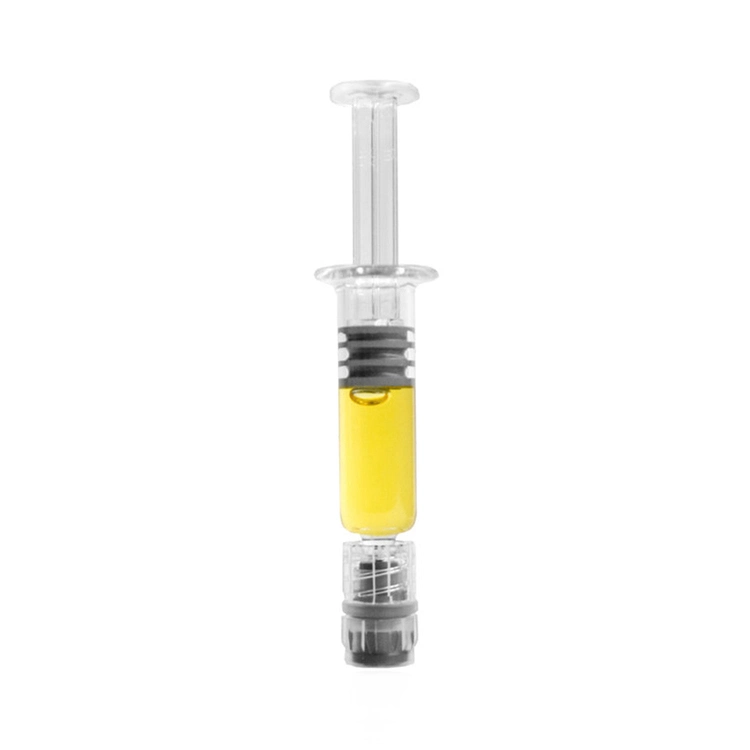 Luer Lock Glass Syringe Plastic Push Rod with Custom Printing Beauty Use/Injection Oil Usage/Medcial Use