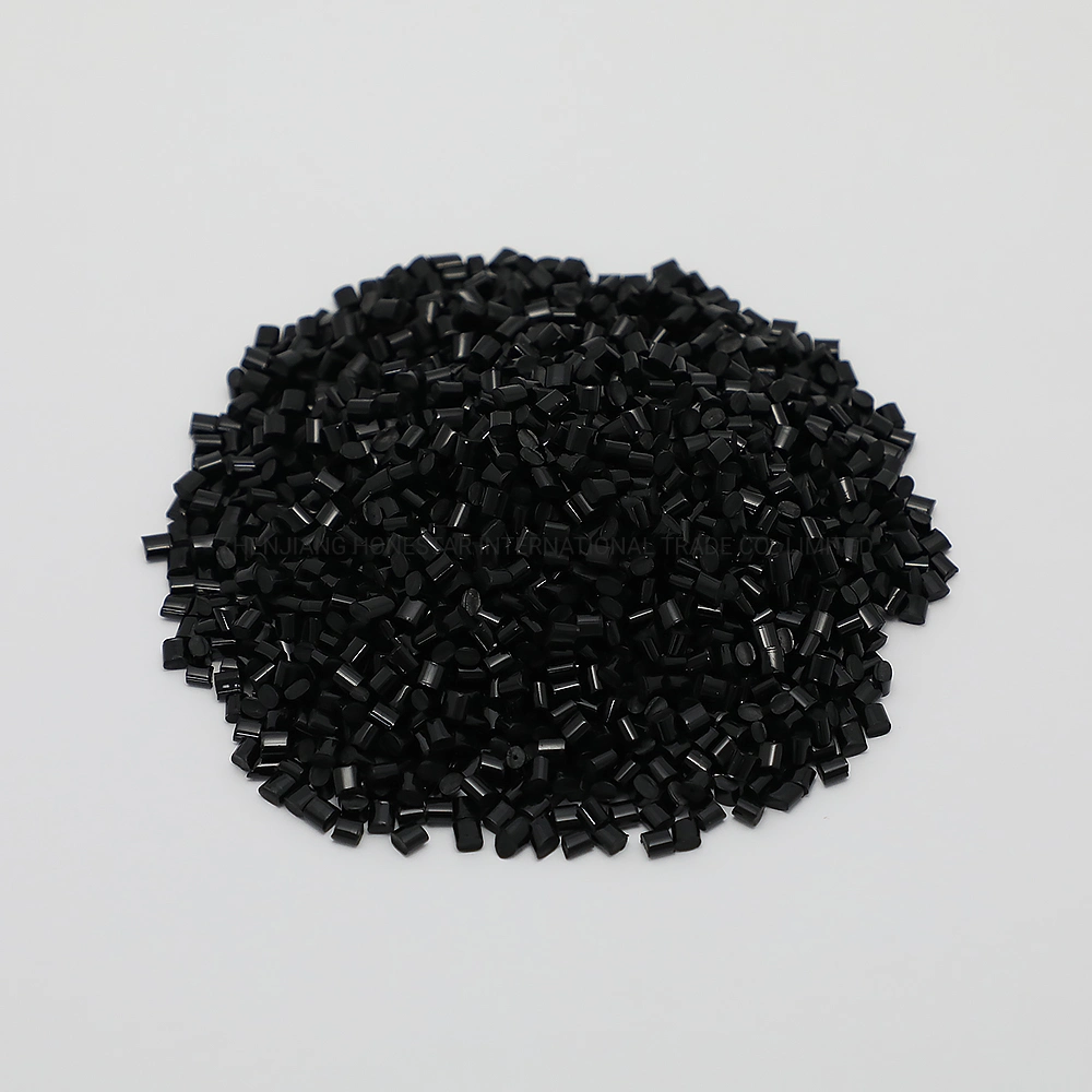Black Color Flame Retardant UL94 V0 PC/ABS Plastic Raw Materials