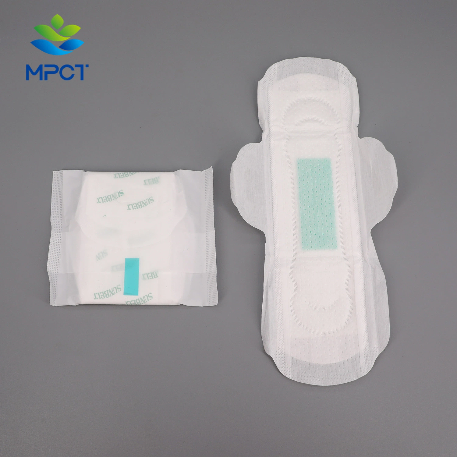 Top calidad biodegradable Organics Sanitary Napkin Pads Anion personalizado disponible