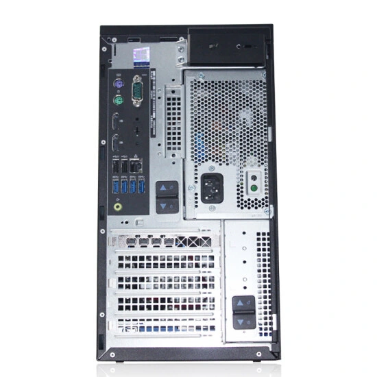 وحدة المعالجة المركزية طراز Precision T3640 i3 الجديدة من Dell سعة 8 جرامات من ذاكرة الوصول العشوائي (RAM) سعة 500 جرامًا محطة عمل برجية بمحرك أقراص ثابتة